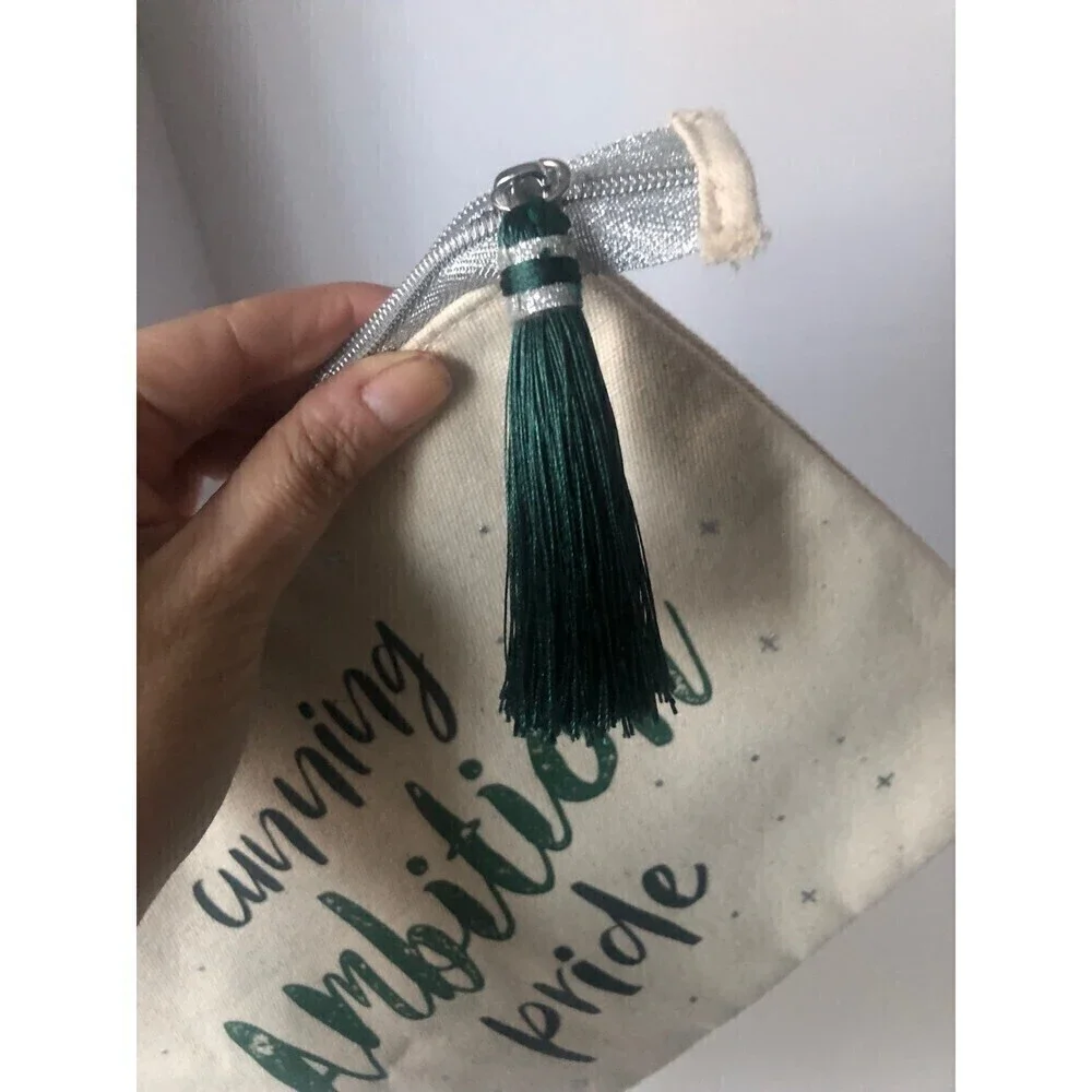 Harry Potter Slytherin Makeup Cosmetic Bag